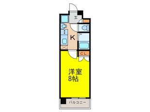 パルティール上前津の物件間取画像